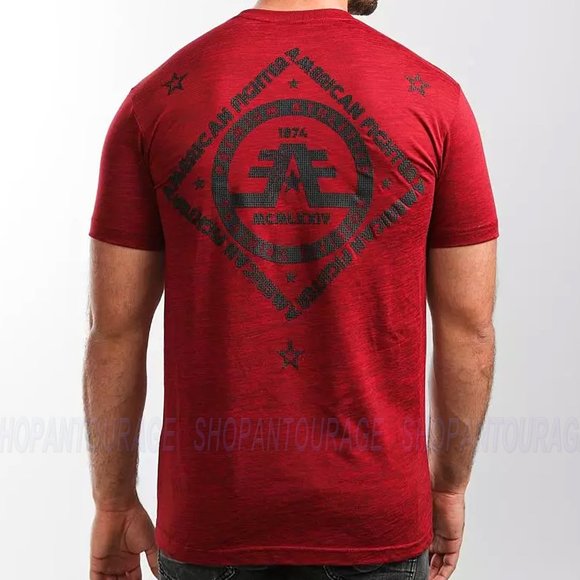 American Fighter Greenbank FM12630 Short Sleeve Graphic Sport T-shirt for Men - Picture 2 of 5